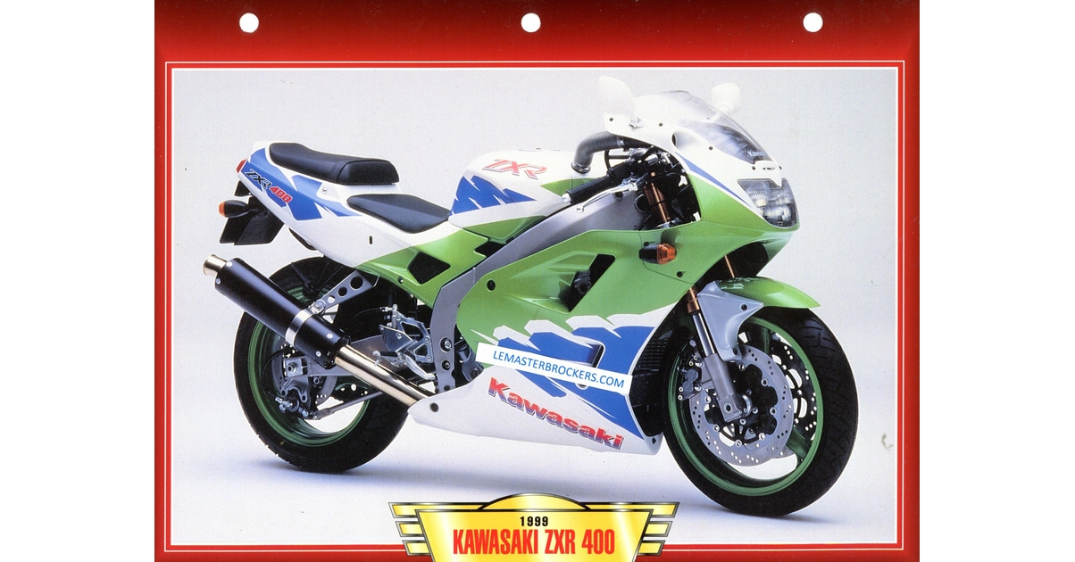 KAWASAKI ZXR 400 ZXR400 1999